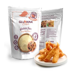 Gluvana Gluten-Free Flour for Frying & Air Frying, Extra Crispy Coating