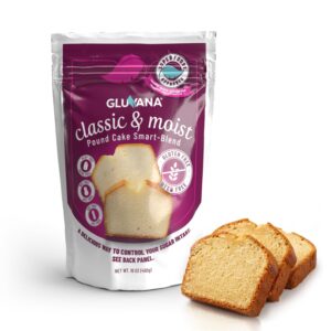Gluvana Classic & Moist Gluten-Free Classic Pound Cake SmartBlend