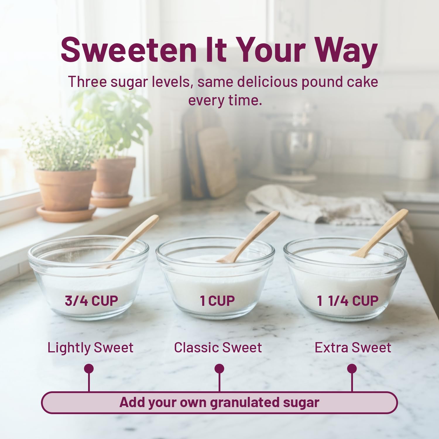 Gluvana Classic & Moist Gluten-Free Classic Pound Cake SmartBlend - Image 3