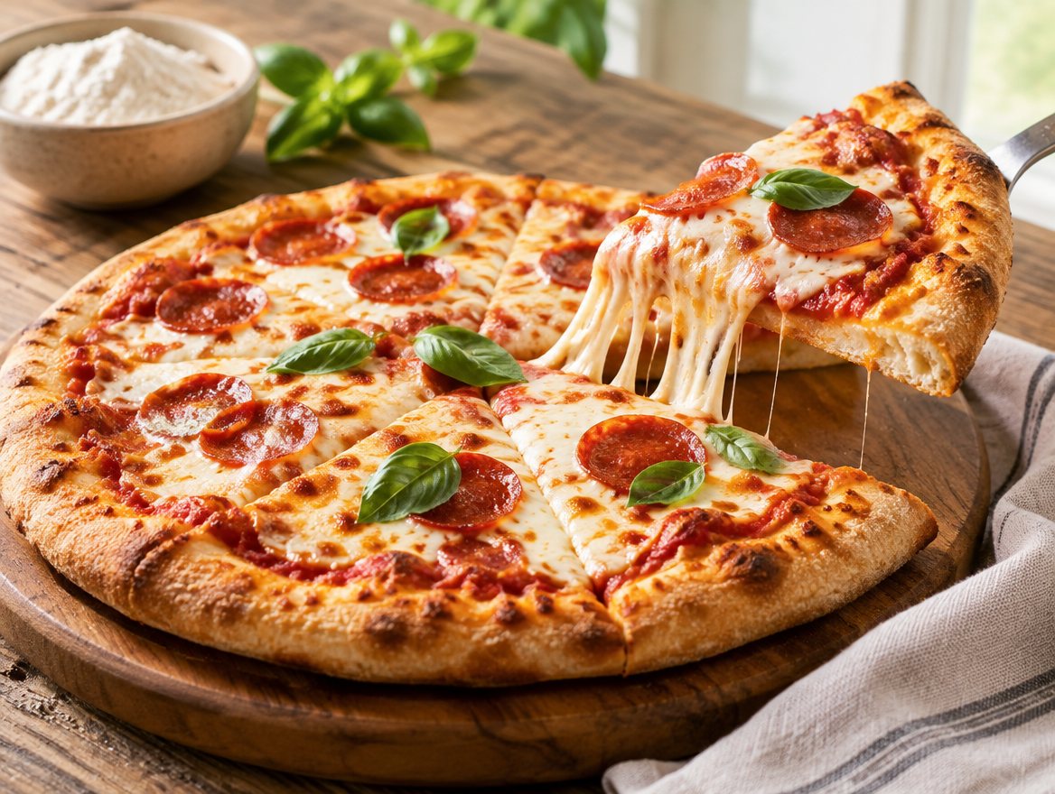 Gluten-free pizza crust